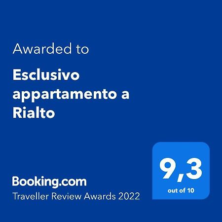 Esclusivo Appartamento A Rialto Venecia Exterior foto